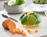 Joseph Joseph Bloom Folding Steamer Basket Green 4 Self-Adjusting view 3