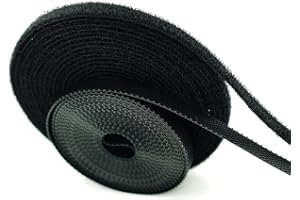 Youmeizer Extremely Thin and Soft Strong Mini Clothes Hook and Loop Fasteners Sewing Type Back Without Adhesive Tiny Clothing