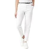 Gloria Vanderbilt Women's High Rise Belted Tapered Trouser Pant Standard