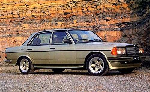 1987 Mercedes Benz AMG 280E W123 Automobile Photo Poster