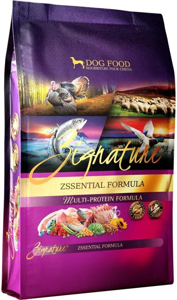 zignature zssentials dog food