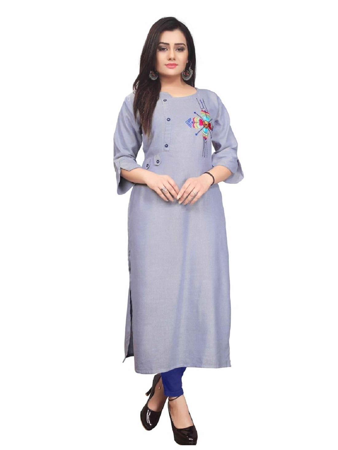 denim kurti style