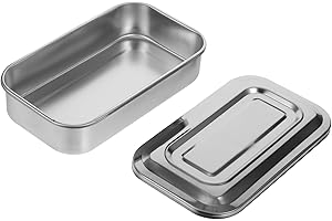 OSOLADY Stainless Steel Sterilization Tray for Lab Tools Tool Tray Sanitation Sterilizer Box