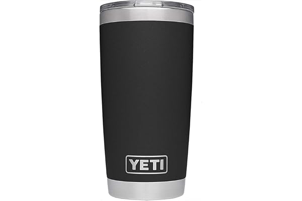 YETI Rambler 20 oz Stainless Steel Vacuum Insulated Tumbler w/MagSlider Lid | Double-Wall Vacuum Insulated, Stainless Steel,