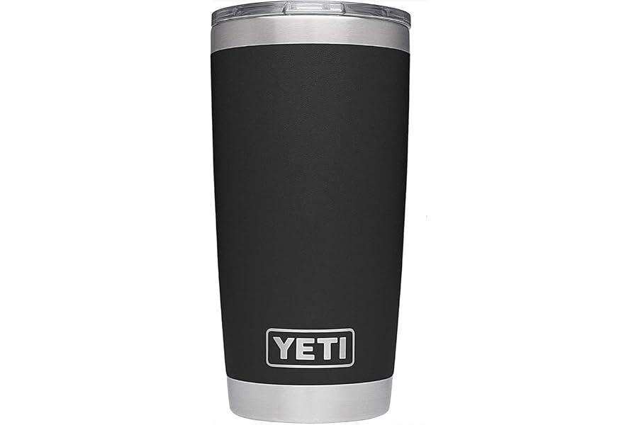 YETI Rambler 20 oz Stainless Steel Vacuum Insulated Tumbler w/MagSlider Lid Book