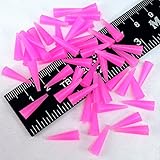 50 Piece 1/16" X 3/16" High Temp Silicone Rubber Tapered Plug Kit Powder Coating Custom Painting Supplies