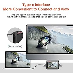 VSYSTO WiFi Motorcycle Dash Cam, Tire Pressure