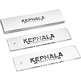 KEPHALA Ski Wax Scraper Heavy Duty Snowboard Wax Scraper with Right Notch for Removing The Extra Cooled Wax from The Skis Snowboards