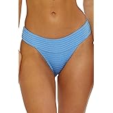 ISABELLA ROSE Womens Maza Banded Maui Bikini Bottom, Cheeky Coverage, Swimwear Separates for Women