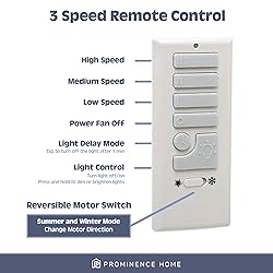 Prominence Home Espy Modern 52 Inch Ceiling Fan