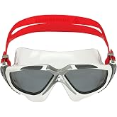 Aquasphere Vista Adult Unisex Swimming Goggles, Wide Distortion Free Vision, Anti fog &amp; Anti Scratch Lens