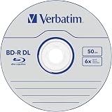 Verbatim 43748 BD-R DL 50GB 6x 5 Pack Jewel Case Blu-ray Discs view 4
