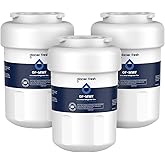 GLACIER FRESH Replacement for MWF Refrigerator Water Filters, SmartWater MWFP, MWFA, GWF, HDX FMG-1, WFC1201, RWF1060, 197D6321P006, Kenmore 9991, 3 Pack