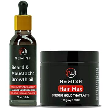 Amazon Com Newish Natural Beard Growth Oil For Growing Beard
