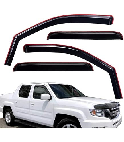 Ridgeline Accessories Bed Rail Cap Molding Set For 2006-2014 Honda ...