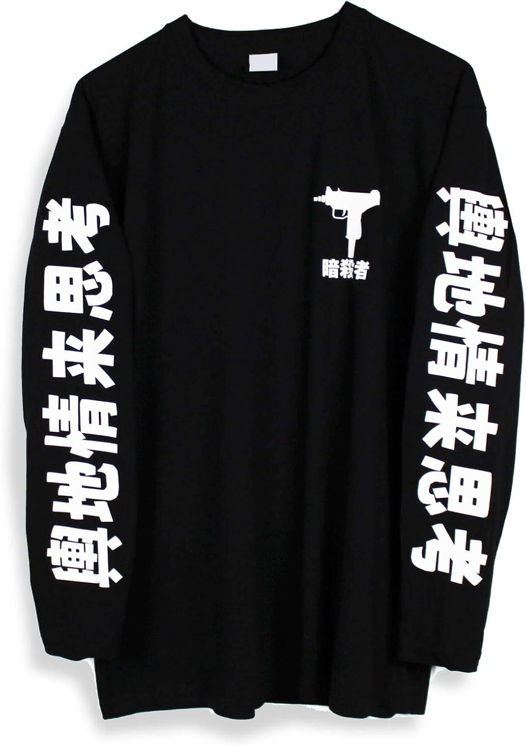 long sleeve printed tee