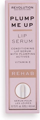 Makeup Revolution Rehab Plump Me Up Lip Serum Pink Glaze Hydrating Vegan view 6
