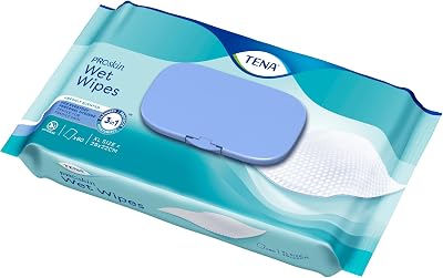 TENA Plastic-Free Wet Wipes 48 Wipes x12 Brand New 3-in-1 Skin Care