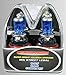 ICBEAMER 9007 HB5 12V 100W Direct Replace Auto Vehicle Car Factory Halogen Light Bulbs [Color: Super White] w/Mbox