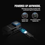 OLIGHT Oclip Rechargeable EDC Clip Light 300 Lumens USB-C Magnet Mount Black view 6