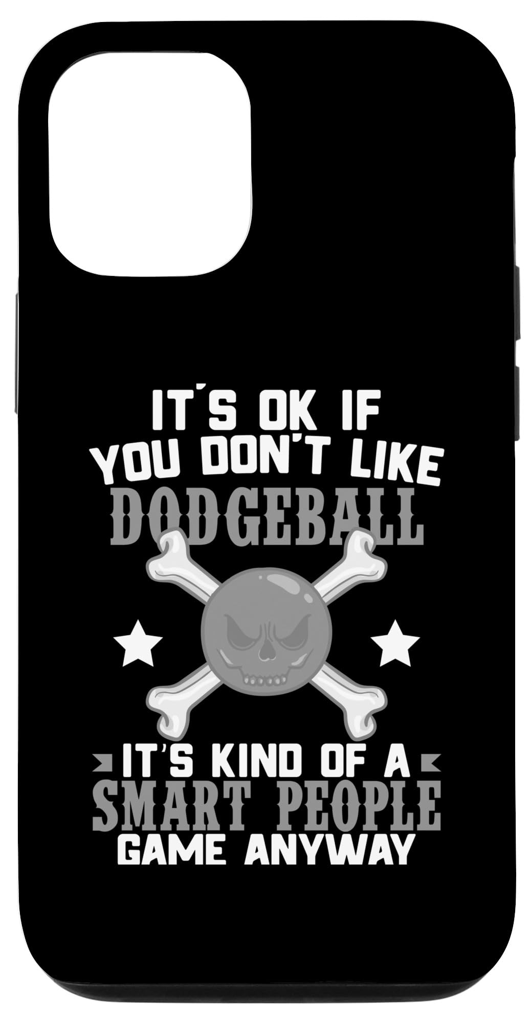 iPhone 15 Dodgeball Game Funny Sport Throwing Ball Case