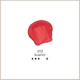 Artecho Scarlet Red Acrylic Paint 120ml Tube for Canvas Wood Fabric Art Supplies view 2