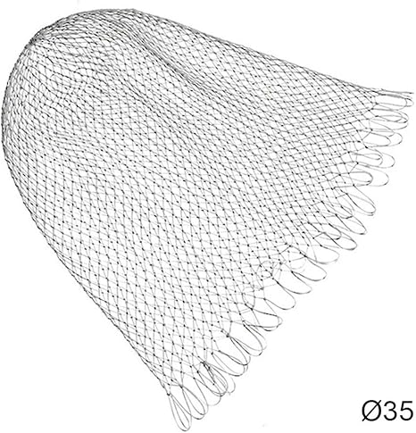 Amazon Co Jp 玉網 タモ網 釣りネット 交換ネット 交換用ラバー フライフィッシング用 漁網 魚捕り網 ランディングネット 釣りネット 耐腐食 軽量 交換用ラバーランディングネット 釣り用品 漁具 淡水海水適用 全魚種対応 35 口径 Topmountain ホーム キッチン