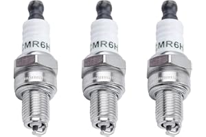 SIPARTS 3Pcs CMR6H Spark Plugs NGK (3365) Carded Spark Plug Replacement Parts Fits for Stihl FS90 FS100 FS110 HL90 HL110 HT100 KM90 BR500 Trimmer Weedeater