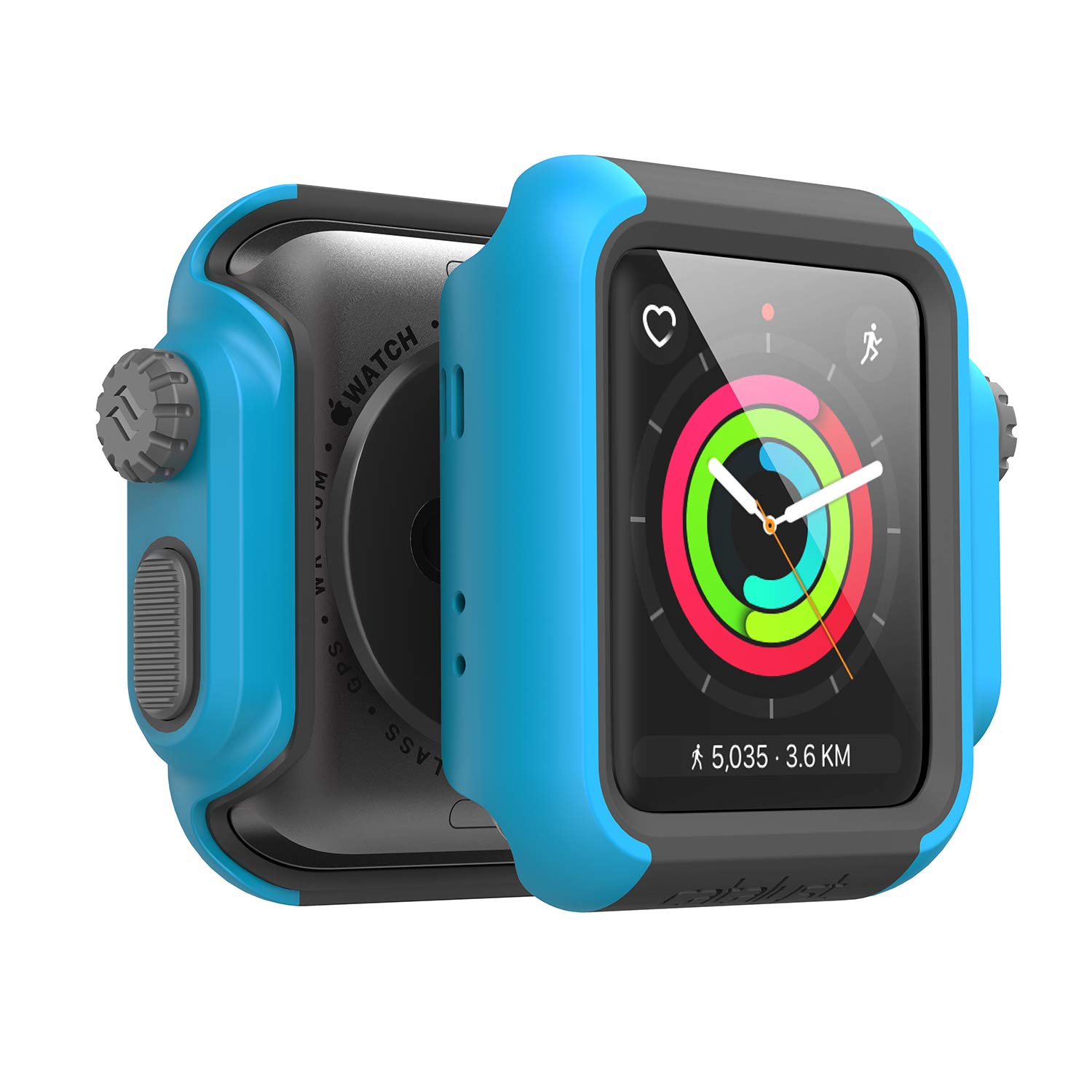 Apple Watch Impact Case 42mm Series 3 & 2 Rugged iWatch Protective Case by Catalyst, Drop Proof Shock Proof Impact Resistant Apple Watch Case, Teal