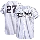 Baseball Jersey for Women Baseball Player Shirt Oversized Striped Button Down Hip Hop Shirt Top