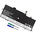 DMKAOLLK 51Wh L18C4P71 L18M4P72 Battery Replacement for Lenovo Thinkpad X1 Carbon 7th Gen, X1 Carbon 8th Gen,ThinkPad X1 Yoga 4th/5th Gen Series 02DL005 02DL006 L18L4P71 SB10K97644 SB10K97642 15.4V