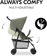 hauck Sport Olive Lightweight Travel Pushchair 5.9 kg Foldable Reclining view 4