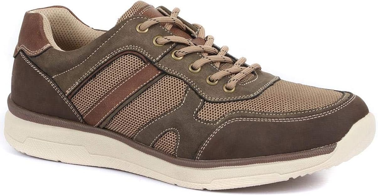 Pavers Wide Fit Trainers for Men 319 500 Amazon.co.uk Shoes & Bags