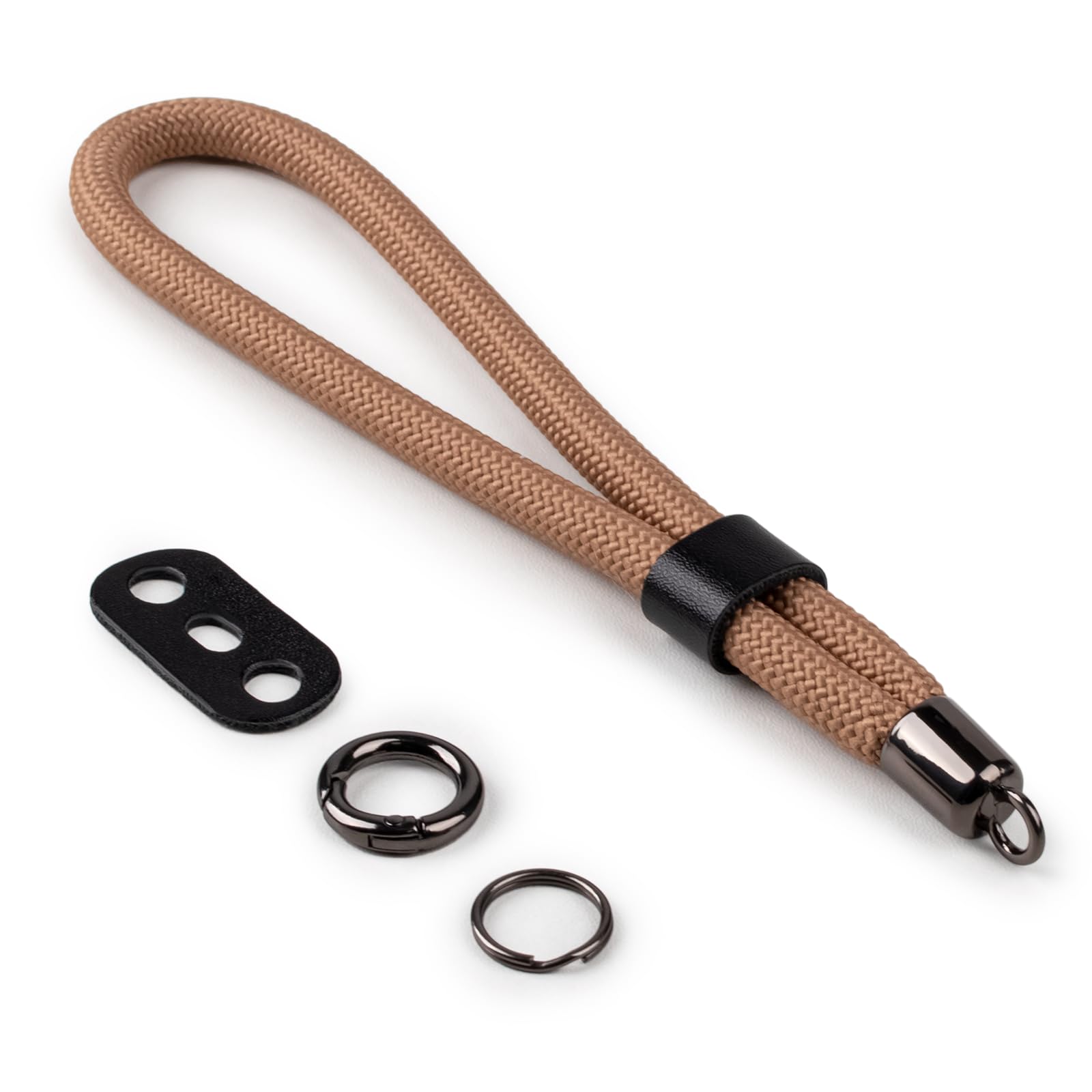 VOVMOEYA Camera Wrist Strap Rope,Camera Hand Strap Compatible with Fujifilm XT5 XH2S Nikon Z30 Z50 Canon EOS R6 R10 R50 Sony A6700 A6400 A6000 A7C II A7IV DSLR Camera - Khaki