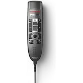 Philips SMP3710 SpeechMike Premium USB Dictation Microphone for Clear Speech Recognition and Best Results, Use with Sensorischem Touch Panel and Slide Switch Anthracite