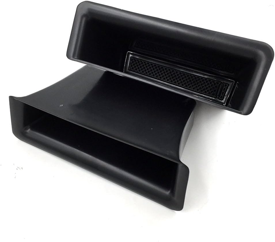 Carmonsons for Dodge Ram 1500 2500 3500 2013-2017 Front Door Handle Storage Box Container Holder Tray Accessories