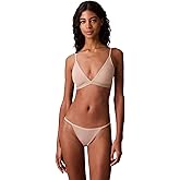 Calvin Klein Womens Form to Body Lightly Lined Triangle Bralette