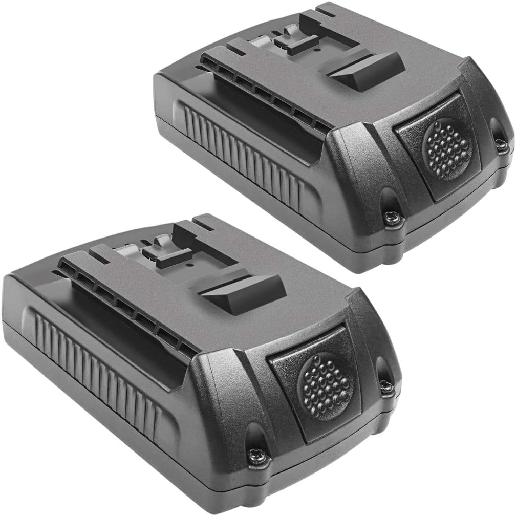 Powtree 18V 2500mah Lithium-Ion Replacement Battery Compatible with Bosch BAT609 BAT622 BAT620 BAT609G BAT618 BAT618G BAT619 BAT619G BAT610G (2pack)