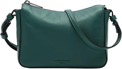 BERLIN Pelle borsa a tracolla Sky II Crossbody Botanical verde scuro
