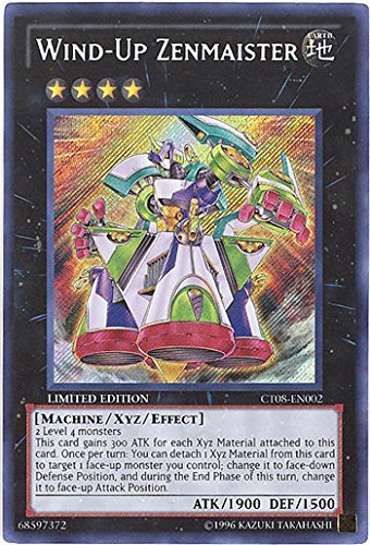 Yu-Gi-Oh! - Wind-Up Zenmaister (CT08-EN002) - 2011 Collectors Tins - Limited Edition - Secret Rare