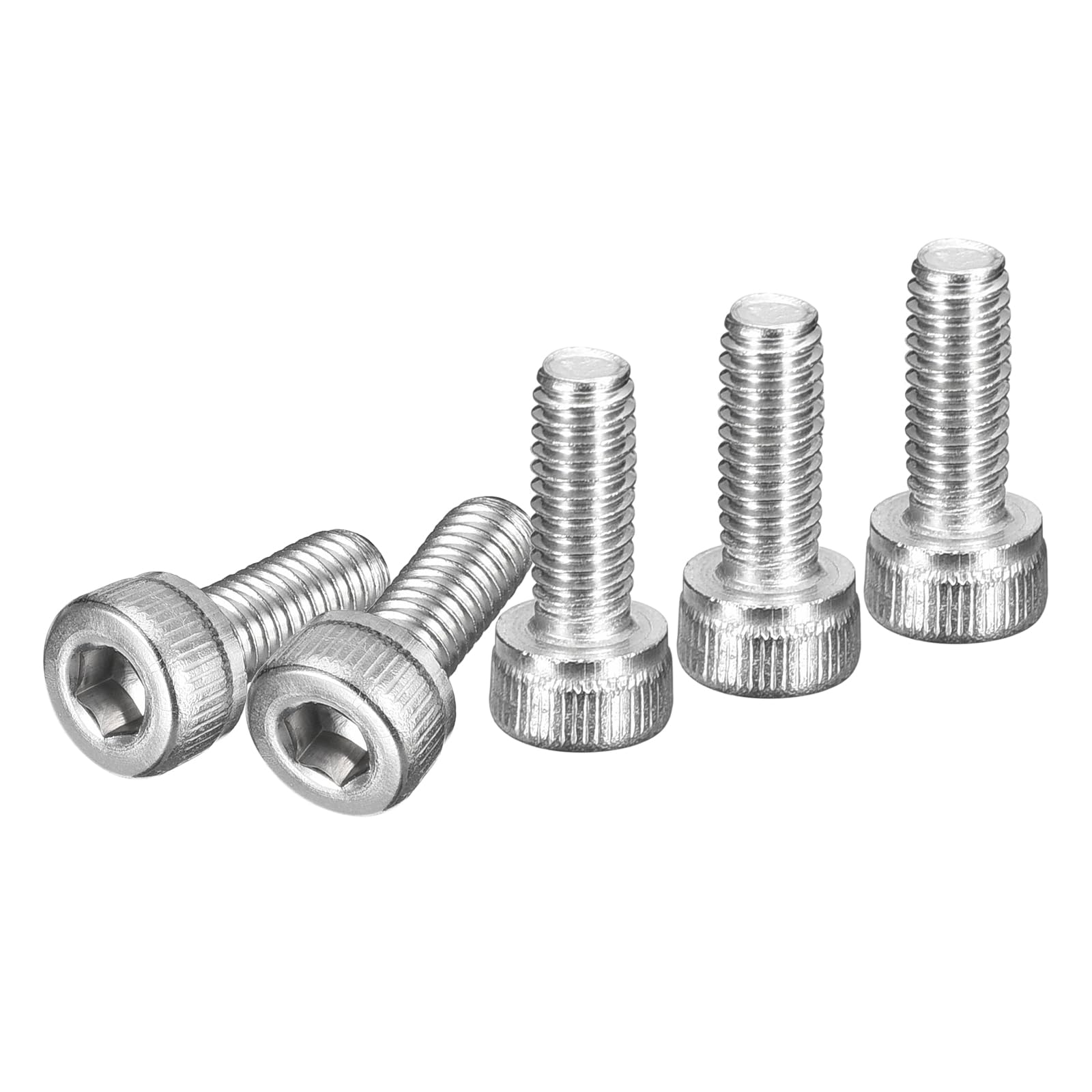 DTGN M4x10mm Socket Head Cap Screws Bolts, 100Pcs 304 Stainless Steel 18-8, Metric Machine Hex Socket Screw, Hex Drive, Bright Finish, UNC Coarse Thread Fully Threaded โ image 1