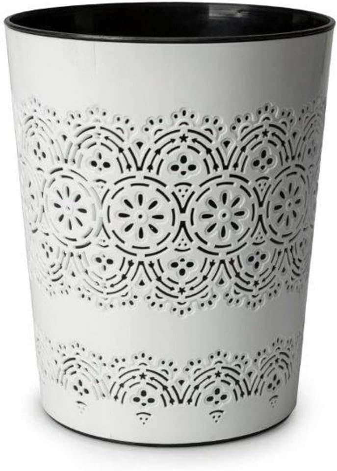 Best Decorative Slim Waste Basket Dining Kitchen Cree Home