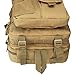 G4Free Military Tactical Molle Backpack Sport Outdoor versatile Rucksacks Camping Hiking Traveling Bag 40L(Tan)