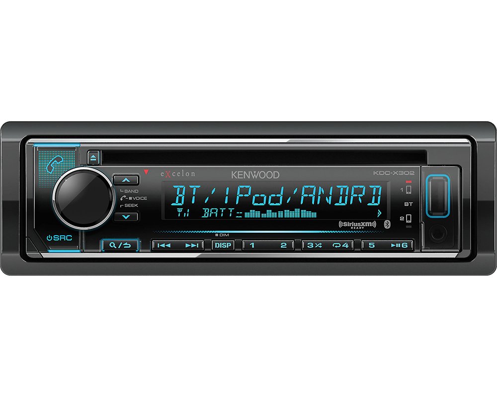 国内配送 ボランティアオーディオkenwood Kdc X302カーステレオダブルdinラジオwith Bluetooth シリウスxm Cdプレーヤー B07d1ccc4z 大流行中 90a3acu P1ai