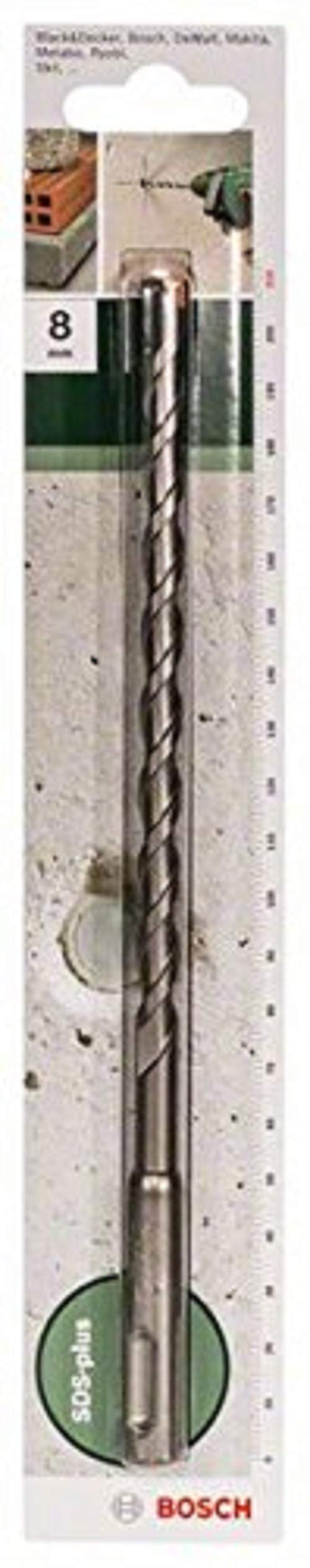 Bosch 2609255514 210mm SDS-Plus Hammer Drill Bit with Diameter 8mm