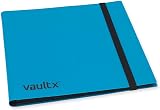 Vault X 12 Pocket Strap Binder 480 Cards Blue 20 Pages Standard view 4