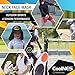 CoolNES - UV Sun Protection Neck Drape Adjustable Multifunctional 2 in 1 Face Covering for Outdoor Fishing - Unisex Gray