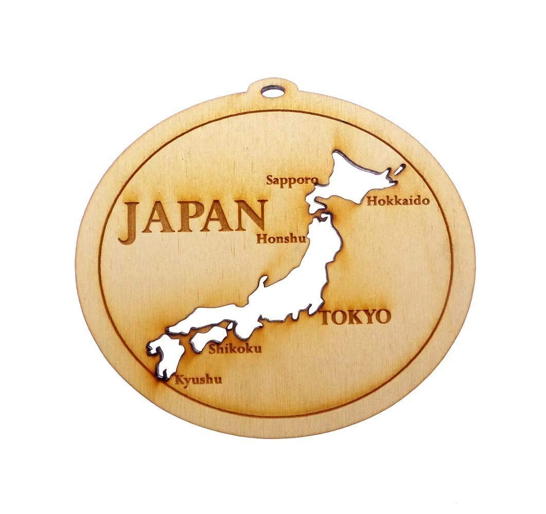 Personalized Japan Ornament Handmade