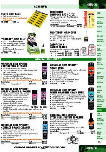 Original Bike Spirits Spray Cleaner and Polish 5 Ounce Aerosol AJ2719-06