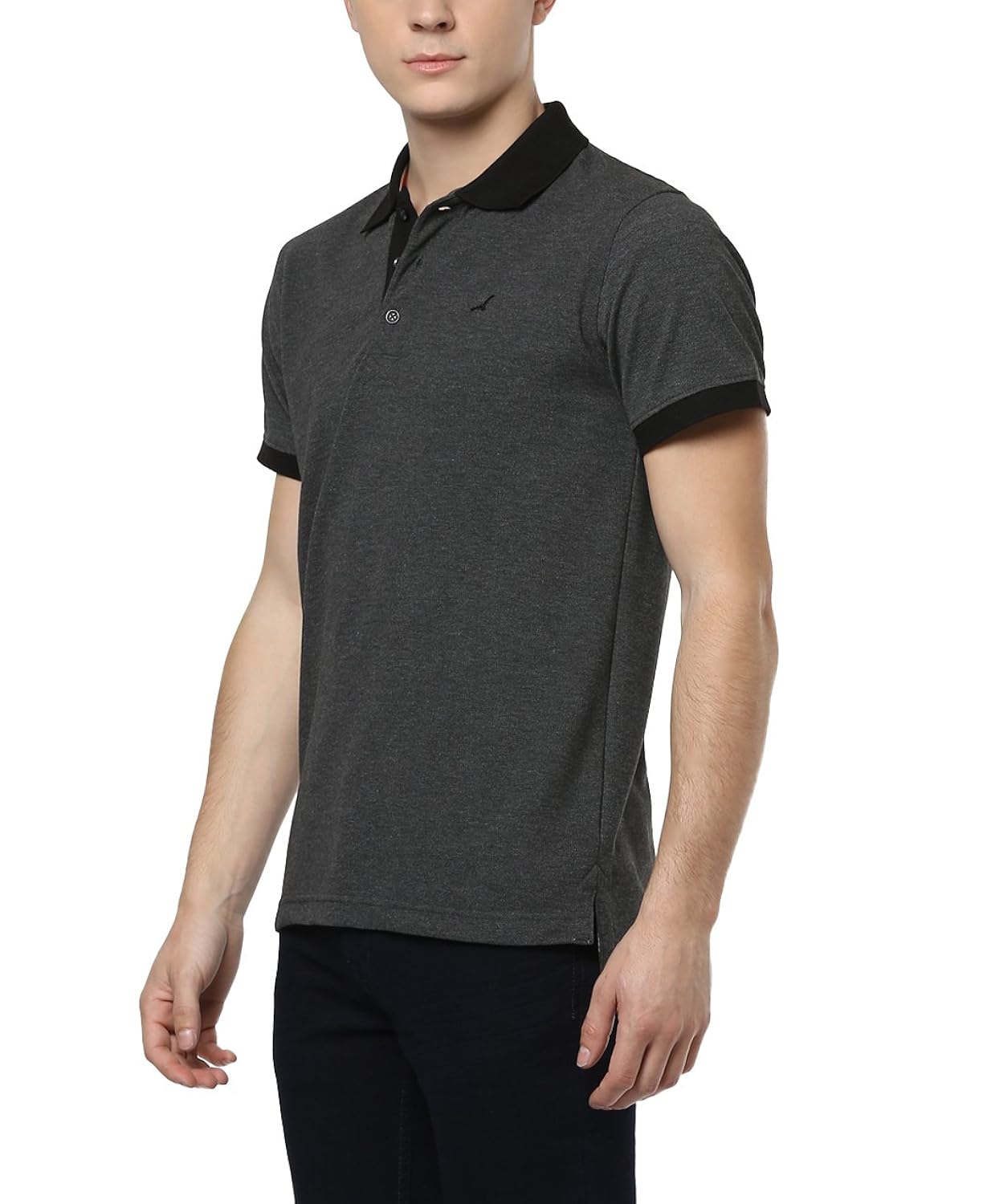 american crew men's cotton & polyester blend polo t-shirt